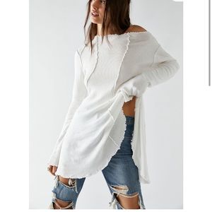 Free People Care Full Swing Tunic In White